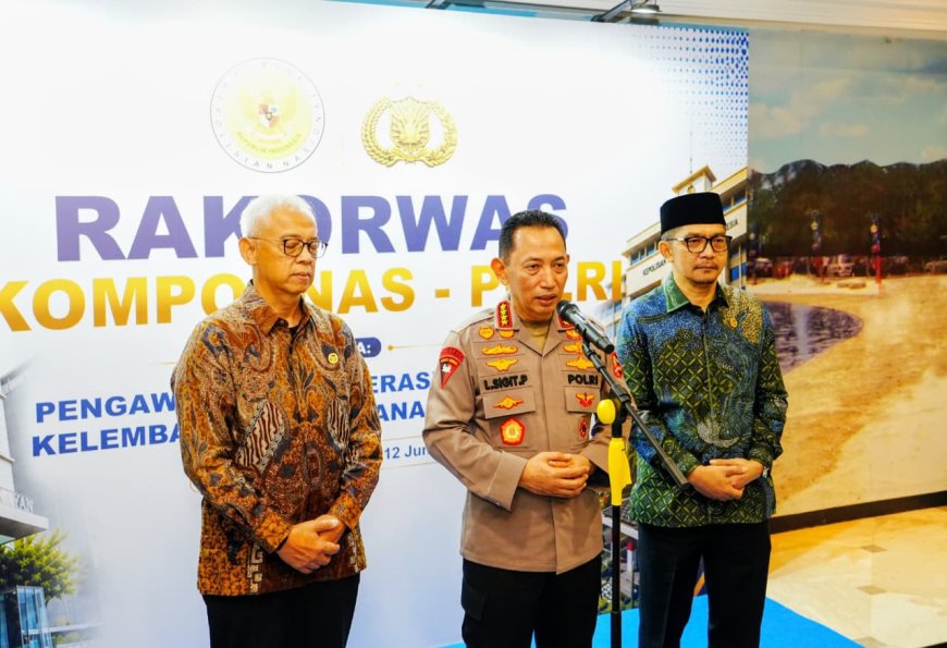 Kapolri Dorong Kolaborasi yang Berkelanjutan dengan Kompolnas