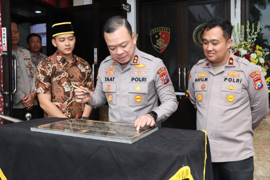 Polres Malang Resmikan Ruang Digital untuk Mewujudkan Penyidikan Presisi