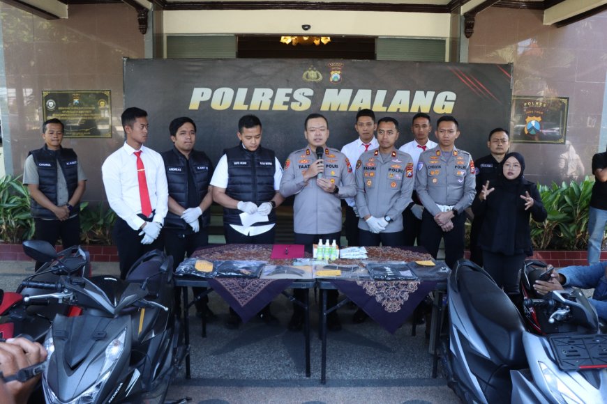 Kepemilikan Sajam Terungkap dalam Operasi Penyekatan di Malang